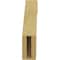 Ekena Millwork 3-inch W x 10-inch D x 14-inch H Del Monte Rough Cedar Woodgrain TimberThane Knee Brace, Primed BRCUR03X10X14DELRCPR - alternate 4